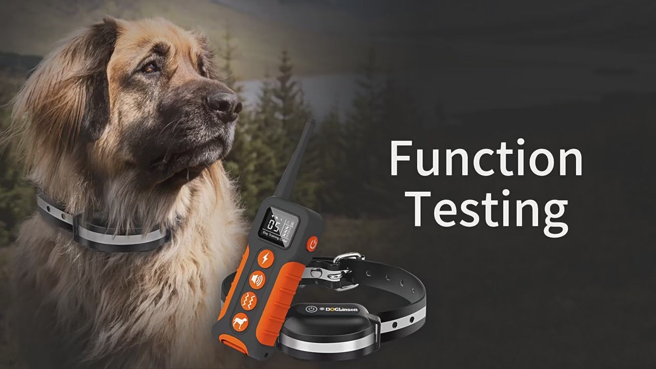 Dog Shock Collar,3300ft Electric Dog Training Collar with Remote for Large Medium Small Dogs,IPX7 Waterproof Rechargeable